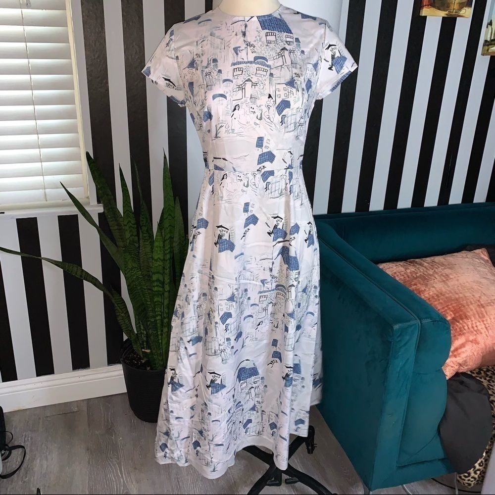 Short sleeve Midaxi dress